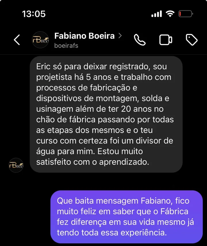 Depoimento Fabiano Boeira