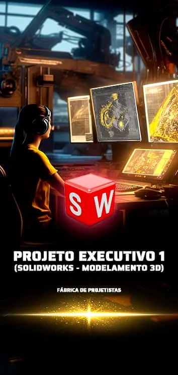 Projeto Executivo 1 — SolidWorks 3D